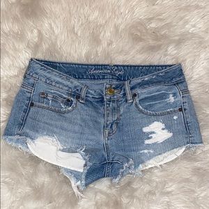 American Eagle Outfitters Distressed Jean Shorts